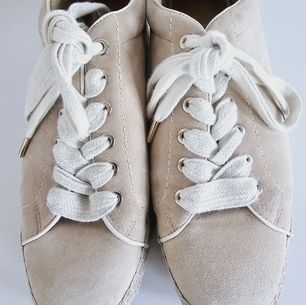 Joie Dabna Suede Platform Espadrille Wedge Sneaker Women's Size 39 - Picture 5 of 15
